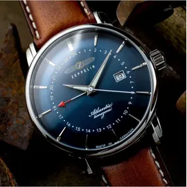 Zeppelin Atlantic Leder 40 mm 8442-3