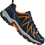 kirkjubøur Kirkjubøur® "Makalu" Outdoor Schuhe | Atmungsaktives Mesh-Obermaterial | Flexible, dämpfende Sohle | Abriebfeste Profilsohle | Gr.45 | blau | KJ-50 - Blau - 45