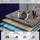 VOUNOT Einkaufstrolley Grau 58L