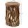 DESIGN DELIGHTS Beistelltisch, Natur, Holz, 30x45x30 cm, Wohnzimmer, Wohnzimmertische, Beistelltische