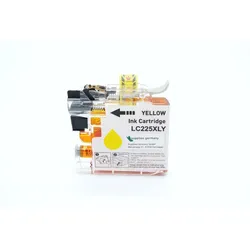 BULK LC225XLY Alternativ Tinte Gelb für Brother / LC225XLY / 11ml
