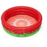 BESTWAY Strawberry Aufblasbarer Pool - Red - 168 x 38 cm