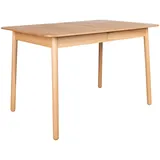 ZUIVER Esstisch Glimps 120/ x 80 cm Holz Braun Eiche 120