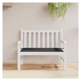 vidaXL Gartenbankauflage 120 x 50 x 4 cm schwarz 1 St.