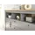 furn.design Sideboard 198 x 104 cm Grau / Eiche
