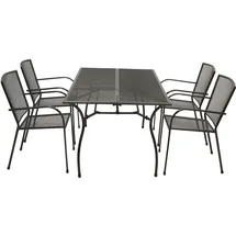 FRG Garnitur Streckmetall anthrazit