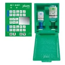 Plum Augen-Notfallstation mit Wandbox