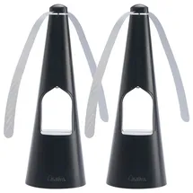 casativo 2-Flügel Insektenwedler 2er-Set mit LED-Beleuchtung