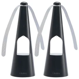casativo 2-Flügel Insektenwedler 2er-Set mit LED-Beleuchtung
