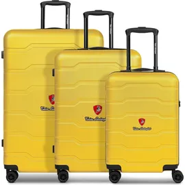Tonino Lamborghini Bologna Koffer-Set 3-tlg. gelb