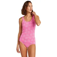 Icebreaker Merino 150 Siren Fresh Ferns Aop Ärmelloses Baselayer