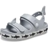 Crocs Unisex Kinder Crocband Cruiser Sandal T Sandalen, Shark Light Grey, 23/24 EU - 23/24 EU