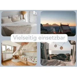 tb furniture gmbh XDREAM Pure Topper ergonomisch 100 x 200 cm weiß