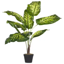 Kunstpflanze im Blumentopf 122 cm DIEFFENBACHIA