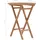 vidaXL Gartentisch 60 x 60 x 75 cm Braun