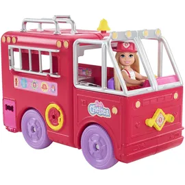 Barbie Feuerwehrauto mit Chelsea