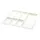 Agoform Besteckeinsatz Classico Kürzbar 490 x 540 x 50,5 mm Kunststoff Weiß