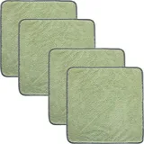 Erwin Müller Microfasertuch 4er-Pack Microfaser jade Größe 40x40 cm