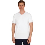 Trigema T-Shirt » V-Shirt COOLMAX®«, (1 tlg.), Gr. XL, weiss, , 106531-XL