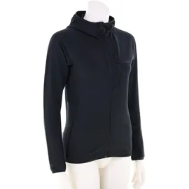 Salomon Essential Lightwarm Hooded Damen Sweater-Schwarz-M