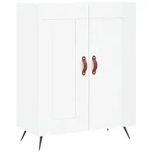 vidaXL Sideboard Hochglanz-Weiß 69,5x34x90 cm Holzwerkstoff