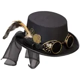 Widmann Steampunk Zylinder Unisex Einheitsgröße