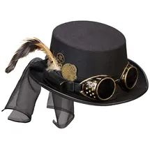 w widmann milano party fashion Steampunk Zylinder Unisex Einheitsgröße