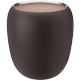 stelton Ora Vase - dark powder-powder - 18,2x20x18,2 cm