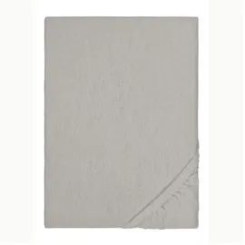 biberna 0841380 Melange-Flanell 180 x 200 - 200 x 200 cm sturmgrau