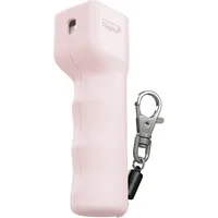 Plegium Premium-Pfefferspray zur Selbstverteidigung - Stilvolles Design, inkl. Geschenkbox - Schlüsselbund mit magnetischem Schnellverschluss - Maximale Stärke und 30 Sprühstöße. (Rosa)
