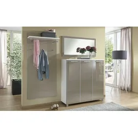 Möbel Kraft Garderobenpaneel beige ¦ Glas,Holzwerkstoff ¦ Maße (cm): B: 80 H: 170 T: 27.0