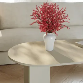 [en.casa] Kynd Gelb Holzwerkstoff 119 x 60 x 40 cm