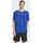 adidas T-Shirt ADIDAS ORIGINALS "ADIDAS ADICOLOR JACQUARD TRIKOT", Herren, Gr. S, collegiate royal, Obermaterial: 100% Polyester, Rundhals, Shirts T-Shirt, lockere Passform, Rundhalsausschnitt, mit klassischem Trefoil Logo