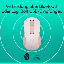 Logitech Signature M650 Gr. M rechts Rosa