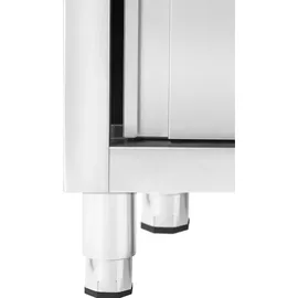 Royal Catering Spülenschrank 1 Becken - - Edelstahl 100 x 60 cm