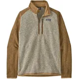 Patagonia Better Sweater 1/4 Zip Fleecejacke Herren Beige XL