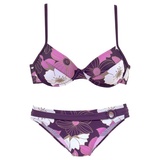 LASCANA X28031-LI-8 Bademode Klassischer Bikini Lila