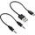 InLine HDMI zu VGA Konverter Kabel 0,10 m Schwarz