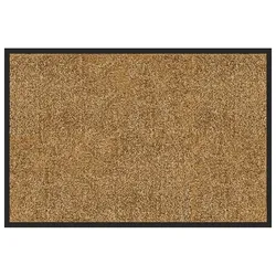 KARAT Schmutzfangmatte "Rhine" - Sauberlaufmatte Fußmatte Türvorleger / 40 x 60 cm (Beige)