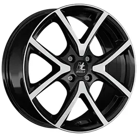 itWHEELS Mira 6,5 x 16 4 x 100 ET40 MB63,3 Schwarz Poliert