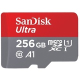 SanDisk microSDXC Ultra 256GB Class 10 100MB/s UHS-I U1 A1 + SD-Adapter