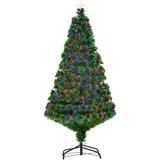 Homcom Weihnachtsbaum inklusive Metallständer, grün 150 cm