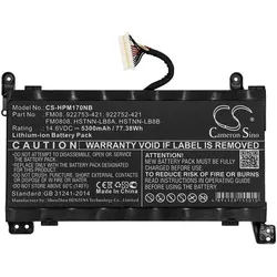CoreParts MBXHP-BA0214, Akku, HP, Omen 17-AN, Omen 17-AN003NI, Omen 17-AN004NO