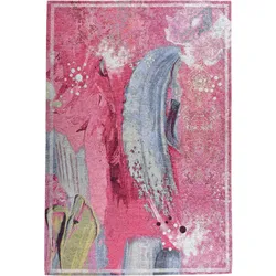 Teppich GINO FALCONE "Cosima-111", rosa, B:190cm H:3mm L:280cm, Polyester, Teppiche, flachgeweber Jaquard-Teppich, mit Chenillegarn, modernes Design