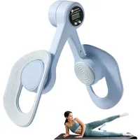 Focenat Oberschenkeltrainer mit Zählfunktion, Beckenbodenmuskeltrainer, 360° Rotation Trainingsgerät für die Innenseite der Oberschenkel, Po Beinpresse, Beckenboden Trainer Damen für Zuhause