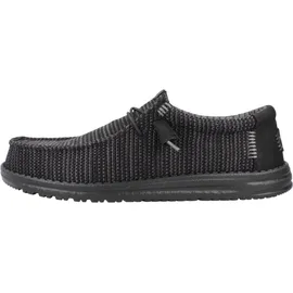 HEYDUDE Wally Stretch Sox Herren Schwarz/Grau 44