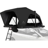 Freedom Hybrid 2+ Personen Hartschalen Dachzelt klappbar schwarz 3 PERSONEN