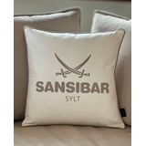 Sansibar (BL 45x45 cm) - weiß