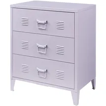 [en.casa] Hämeenlinna Schubladenschrank 60 x 40 x 72 cm Lila