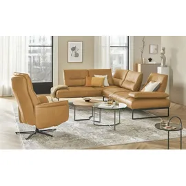 HIMOLLA Ecksofa 9360 ¦ gelb ¦ Maße (cm): B: 283 H: 93 T: 327.0